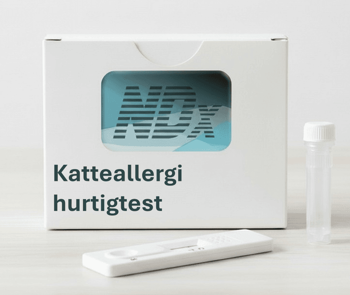 Katteallergi, hurtigtest